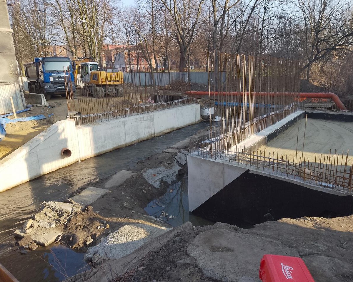 Przebudowa mostu nad rzeką Bytomką. Kiedy zakończą się prace? / fot. MZD Zabrze