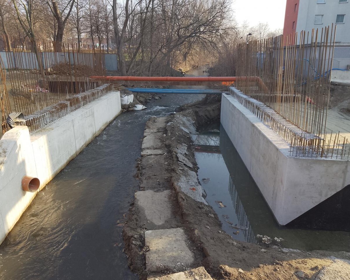 Przebudowa mostu nad rzeką Bytomką. Kiedy zakończą się prace? / fot. MZD Zabrze