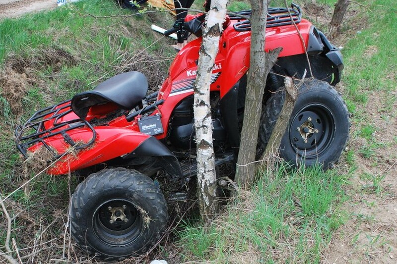 Quad to nie zabawka!