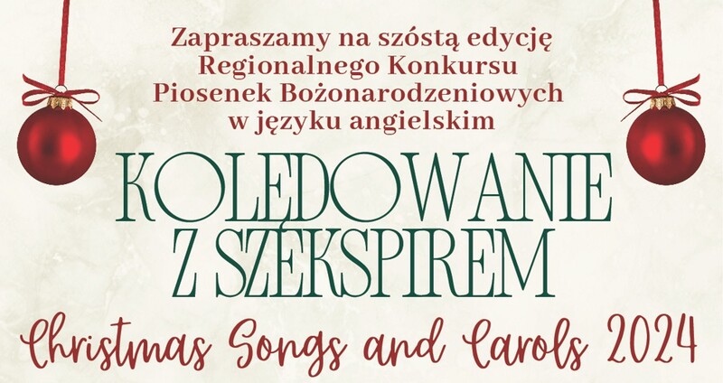 Regionalny Konkurs Christmas Songs – zgłoś się już teraz!