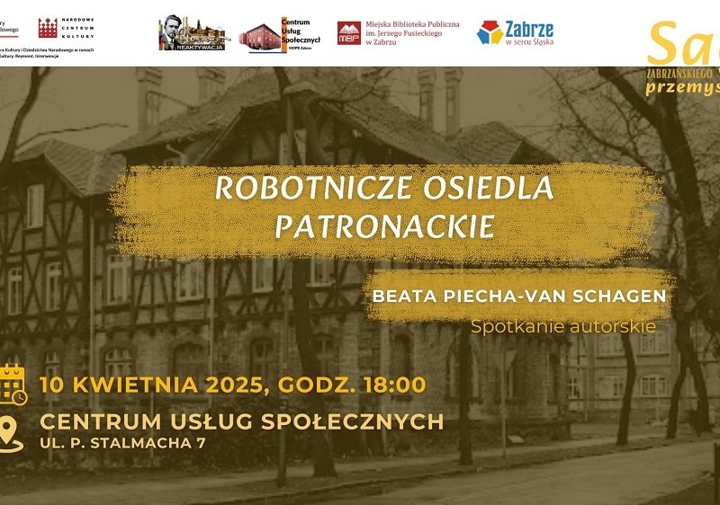 „Reymont – reaktywacja” – przed na mi spotkanie z dr Beatą Piechą-van Schagen w Zabrzu