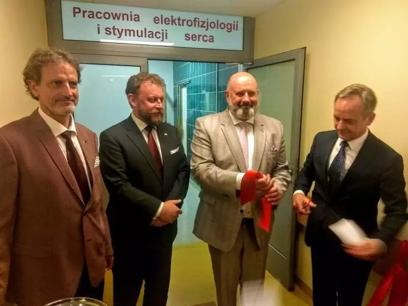 Uroczyste otwarcie Pracowni Elektrofizjologii i Stymulacji Serca w Śląskim Centrum Chorób Serca miało miejsce w środę, 26 czerwca.