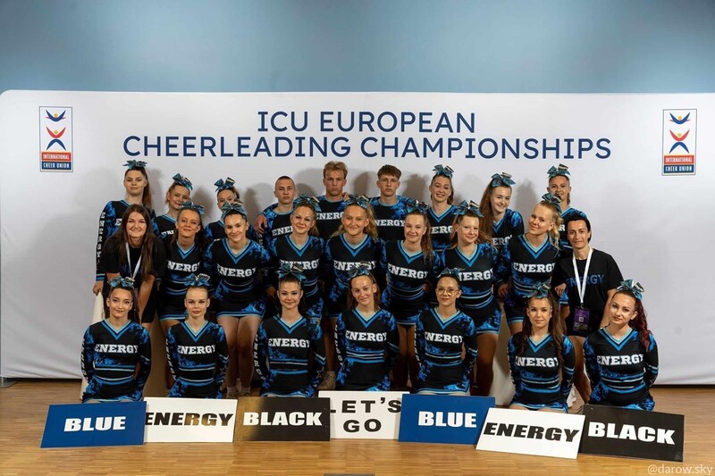Srebrny medal na Mistrzostwach Europy dla Energy Cheerleaders