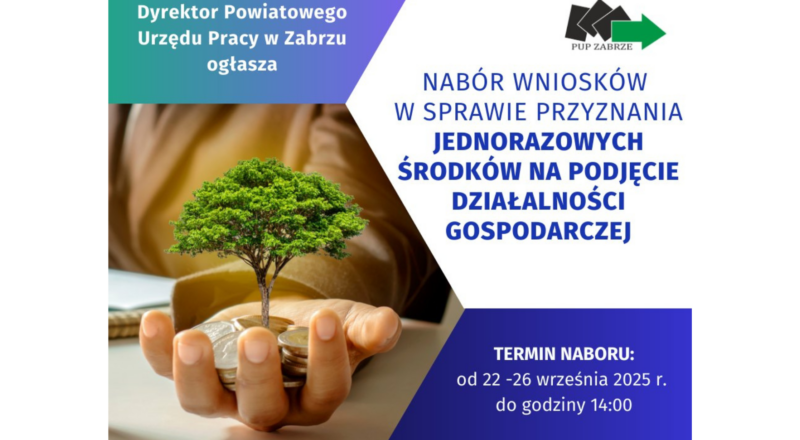Startujesz z biznesem? Zabrze daje Ci do 40 000 zł na rozruch!