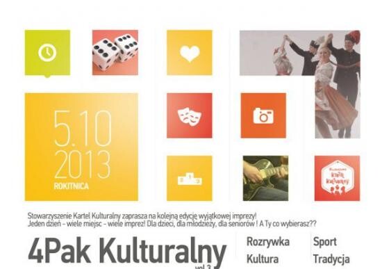 Stowarzyszenie Kartel Kulturalny zaprasza na III już edycję imprezy "4Pak".
