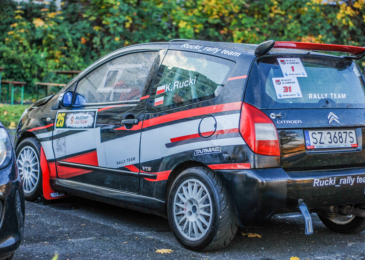 30 zgłoszonych załóg, ryk silników, zapach spalin i palonej gumy. Było głośno, kolorowo o bardzo emocjonująco na 2, edycji zawodów KJS Rally Zabrze.