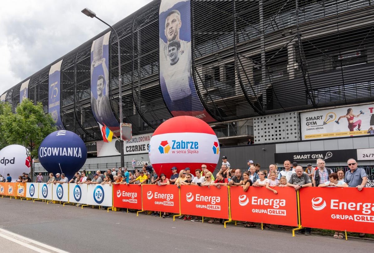 Za nami 80. Tour de Pologne, którego ostatni etap rozpoczął się w Zabrzu! / fot. UM Zabrze