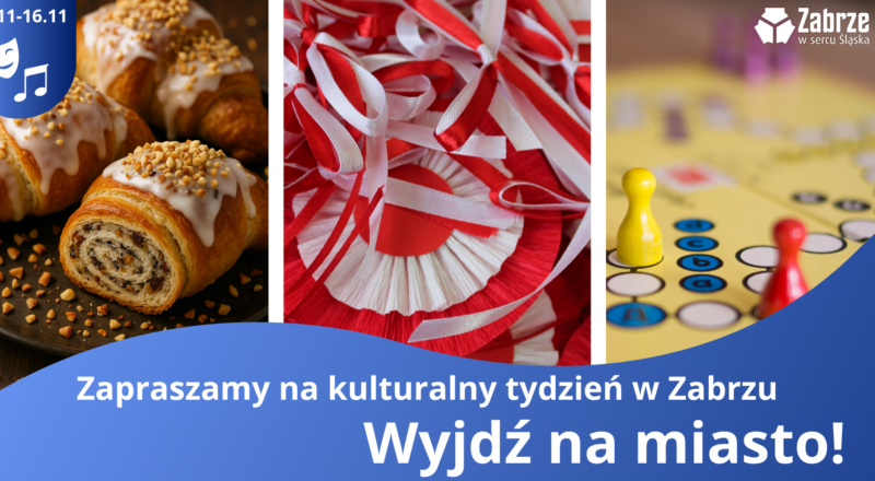 Tydzień pełen atrakcji w Zabrzu. Sprawdź, co dzieje się w mieście od 10 do 16 listopada
