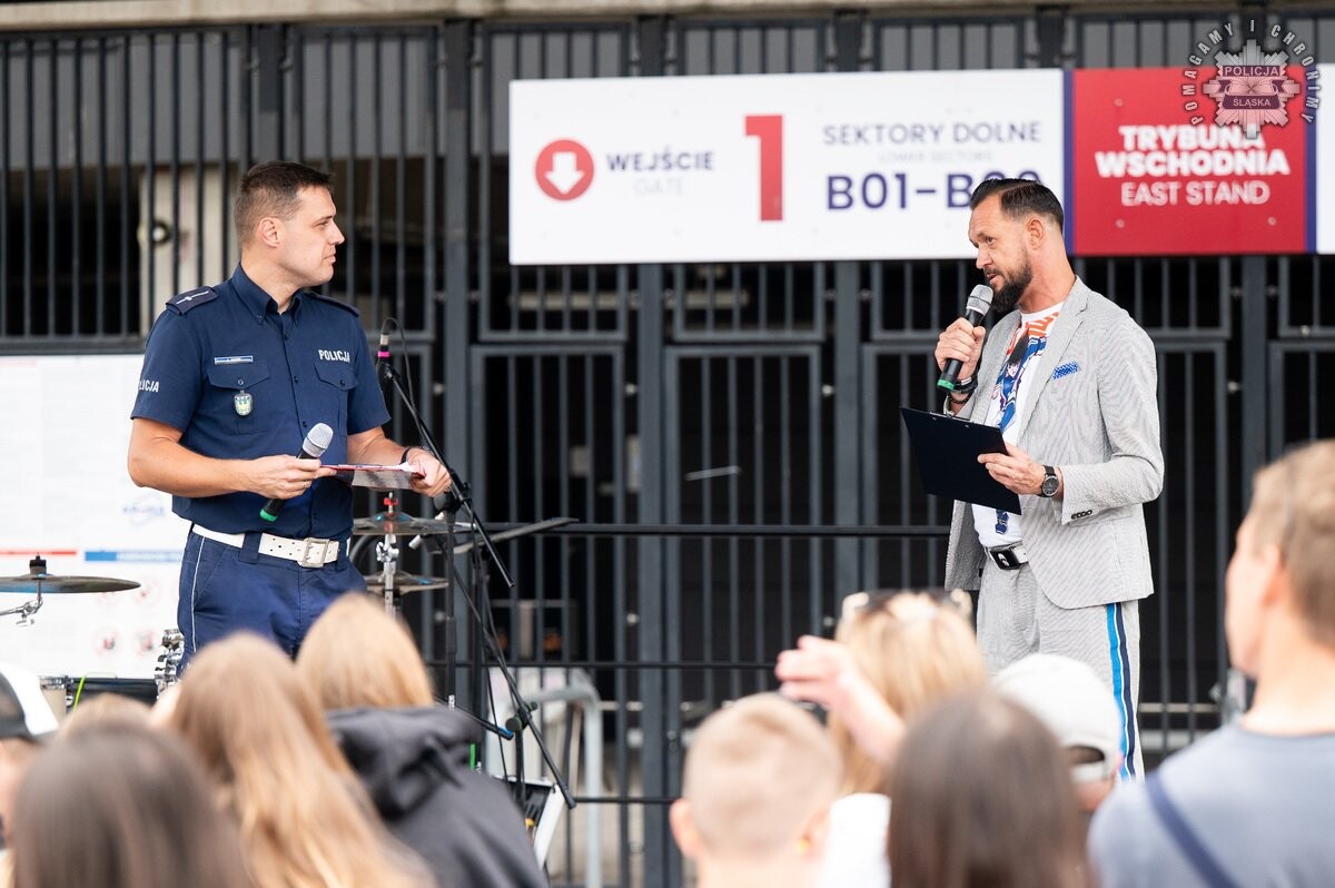 W rytmie bezpiecznych dróg. / fot. KMP Zabrze