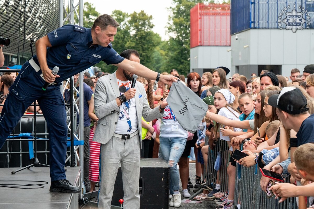 W rytmie bezpiecznych dróg. / fot. KMP Zabrze