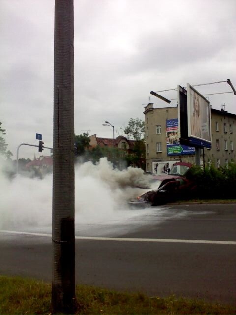 wypadek na al. Korfantego