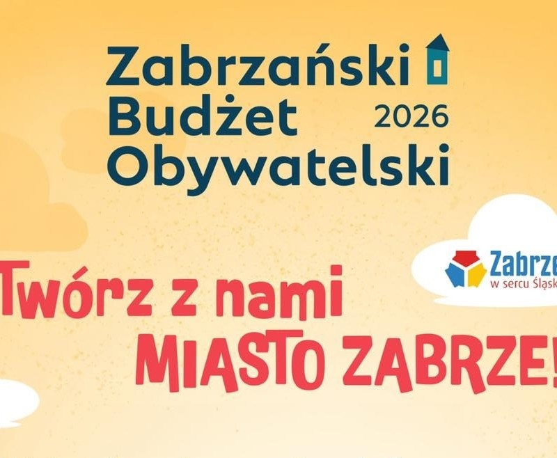 XII edycja Zabrzańskiego Budżetu Obywatelskiego. Mieszkańcy decydują o 7,6 mln zł