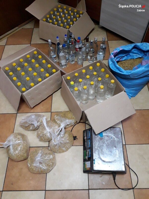 Zabezpieczyli nielegalny tytoń i alkohol