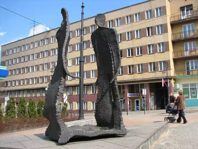 Zabrze - Pomnik autorstwa Toboli