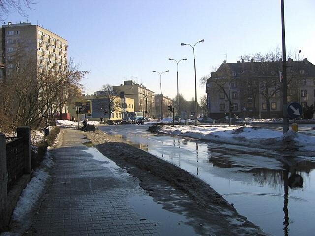 Zabrze - skrzyżowanie