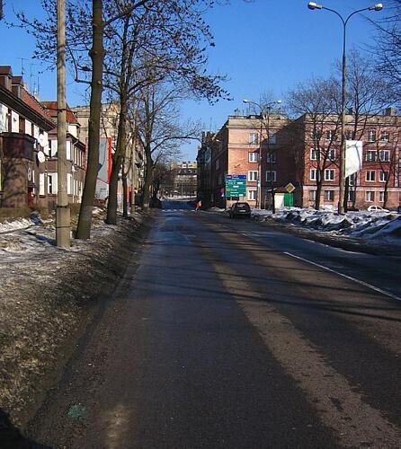 Zabrze - ulica Roosevelta