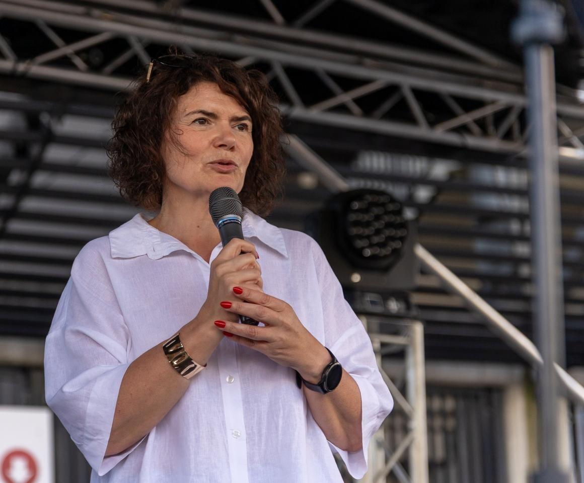 Sąsiedzka potańcówka „Zagrajmy jak za dawnych lat!” odbyła się 2 sierpnia przy Arenie Zabrze / fot. Ewa Weber